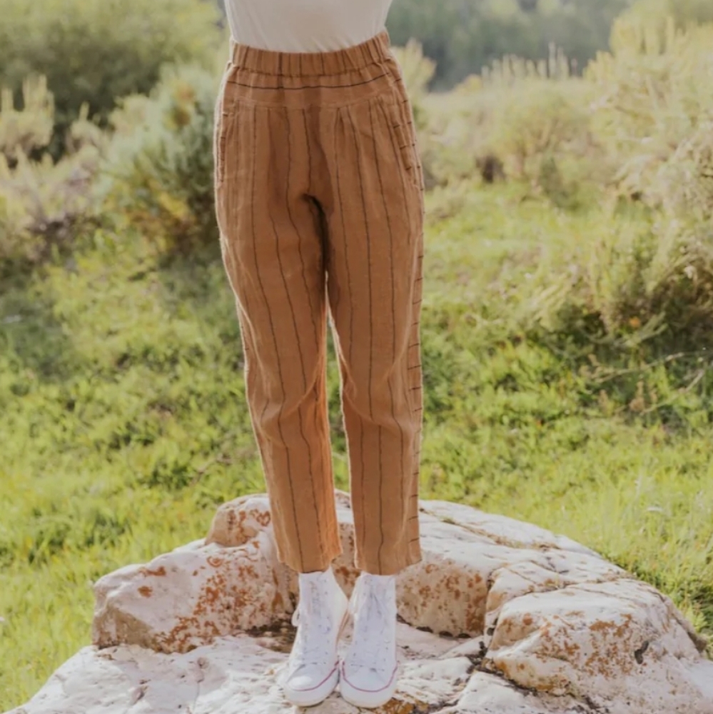 ROOLEE Lava Springs Striped Pants in Peru NWT